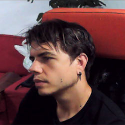 Portrait of Daniel in a thoughtful pose