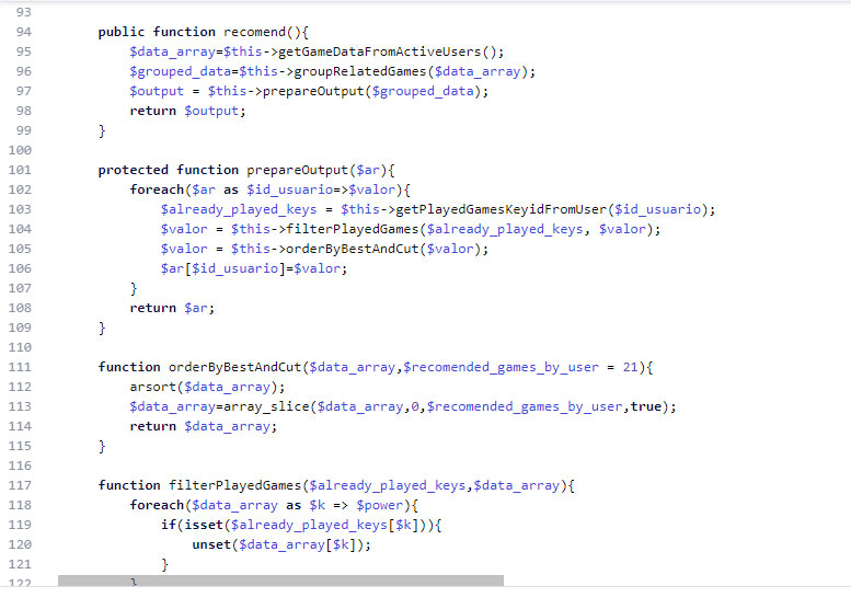 Example code