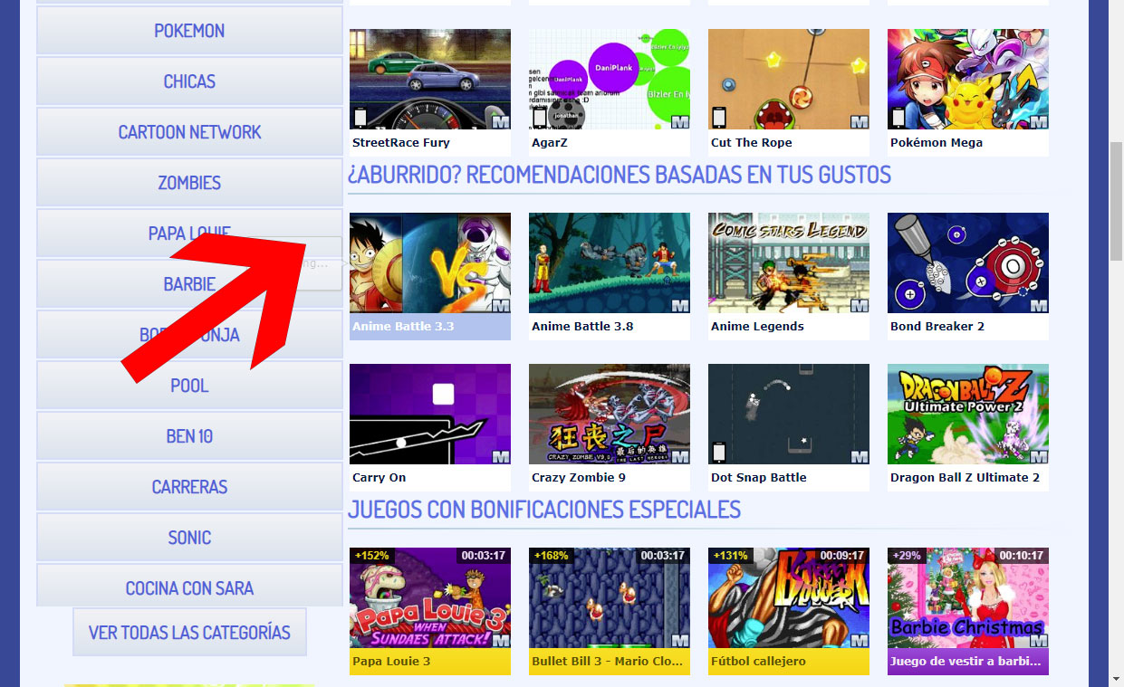 Recommended content