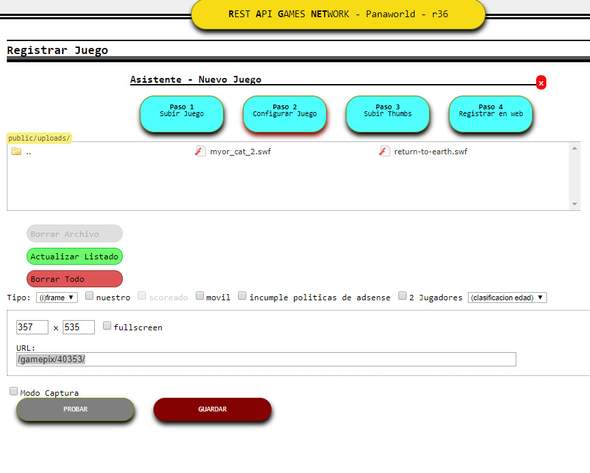 Old intranet panel